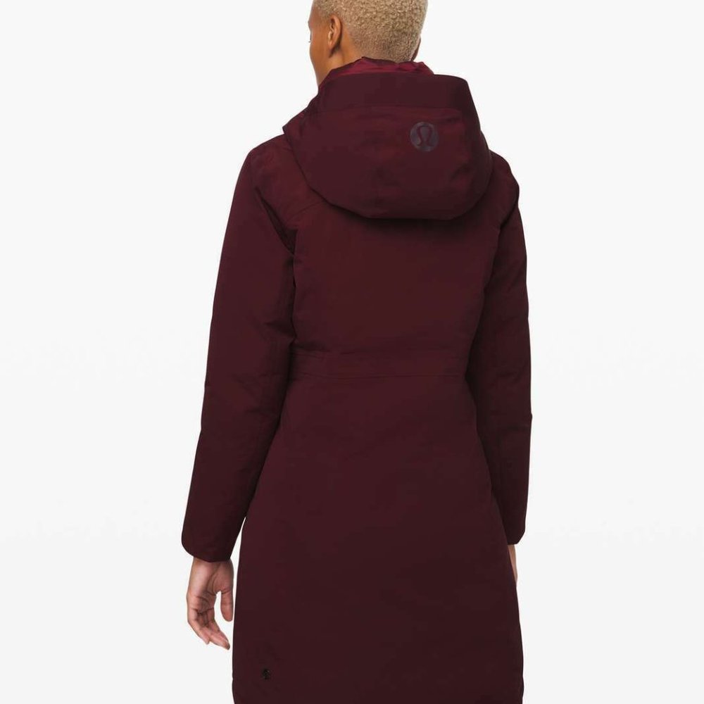 Lululemon Women’s Snow Winter Warrior Parka Coat J - Picture 4 of 7